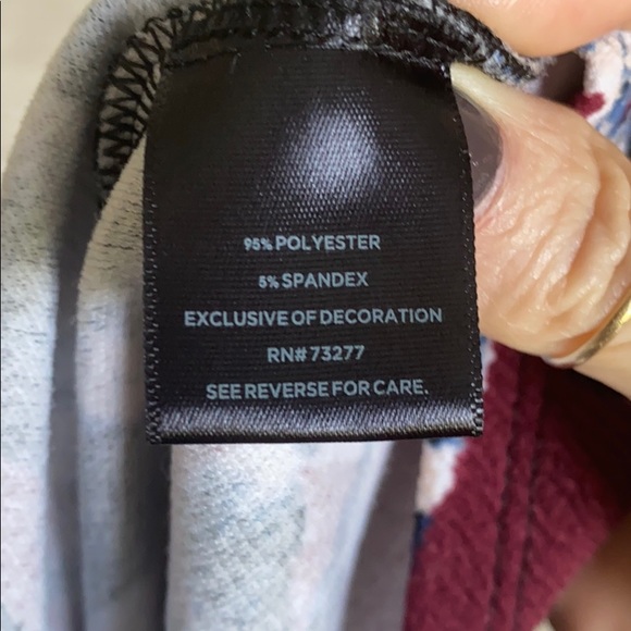 Simply Vera Vera Wang floral tunic - Picture 8 of 9